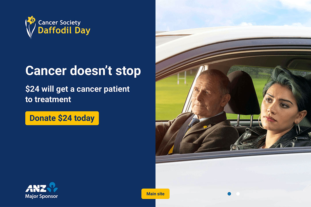 cancer society 24 dollar campaign landing page