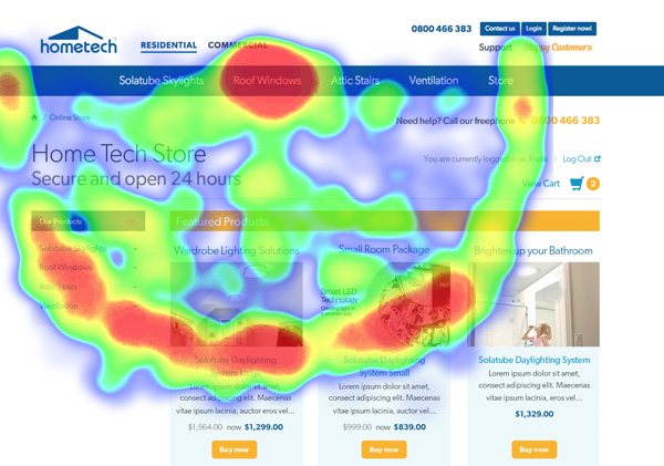 Image block - heatmap