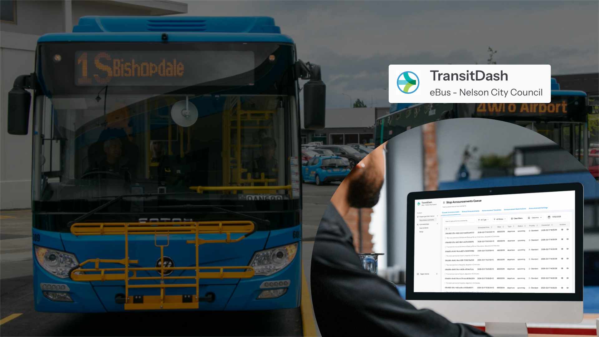 Nelson City Council Bus Interchange Audio Announcements