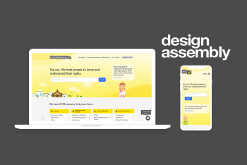 CAB website featured by Design Assembly