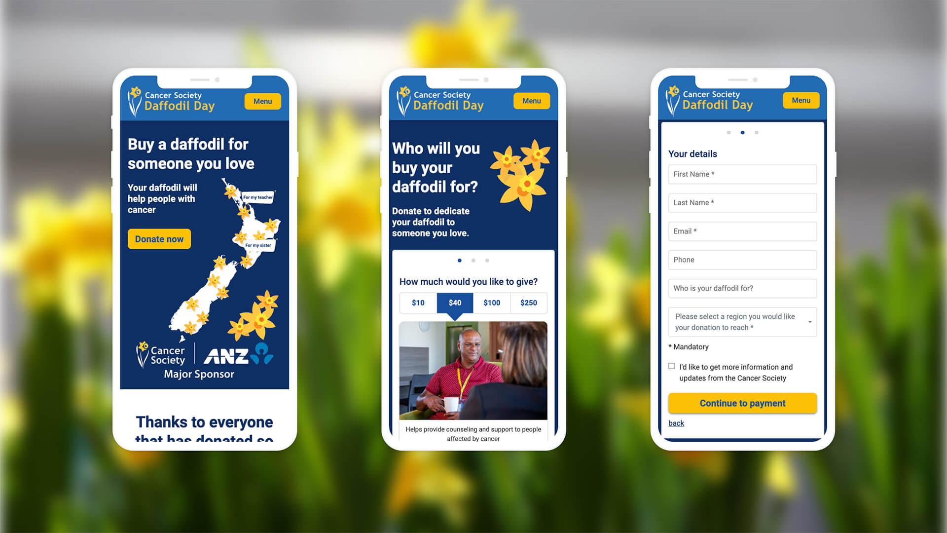 Cancer Society | Daffodil Day | Website