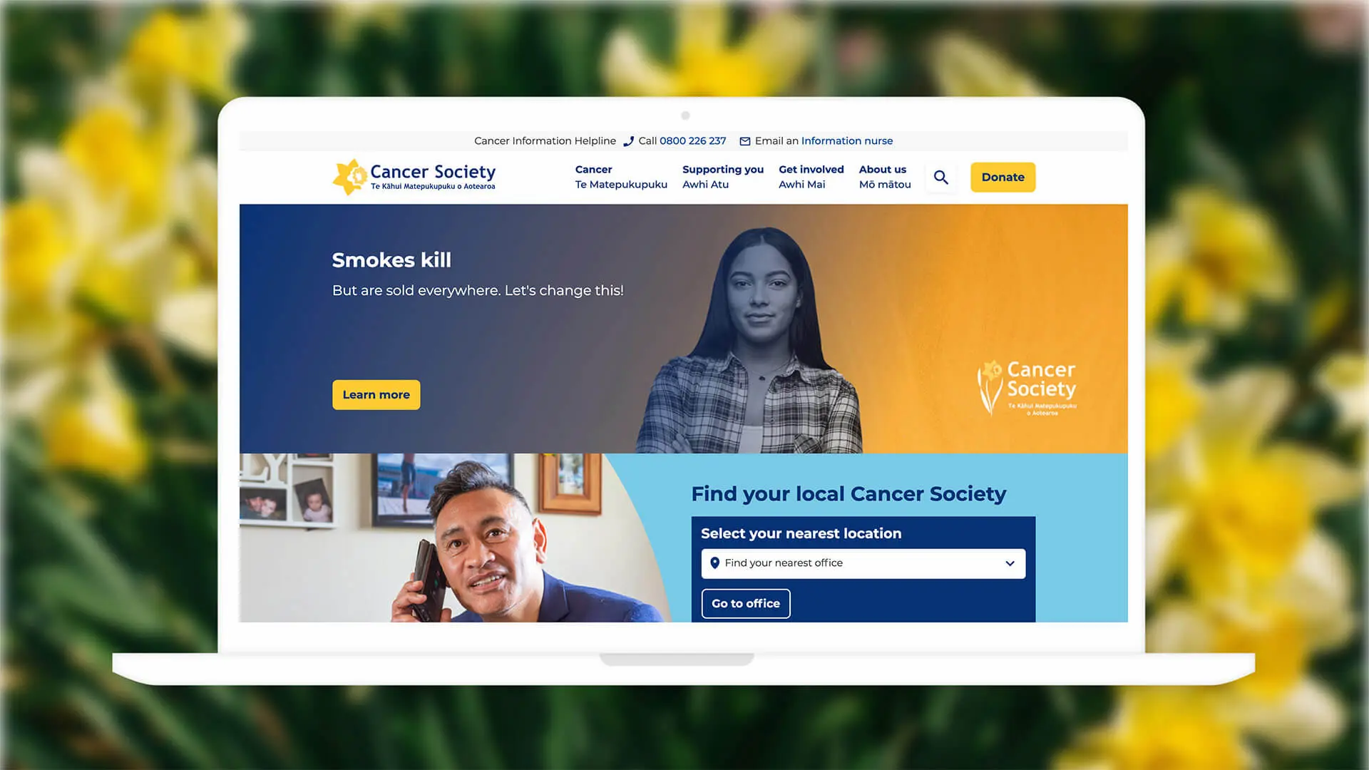 Cancer Society NZ | Website Rebuild | Project