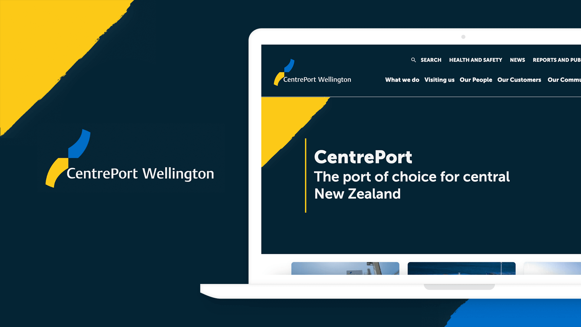 CentrePort Wellington Website