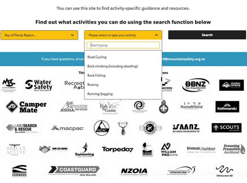 covid outdoors activity selector v2