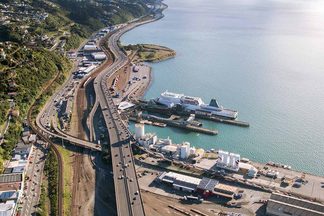 interislander docked at wellington terminal v3