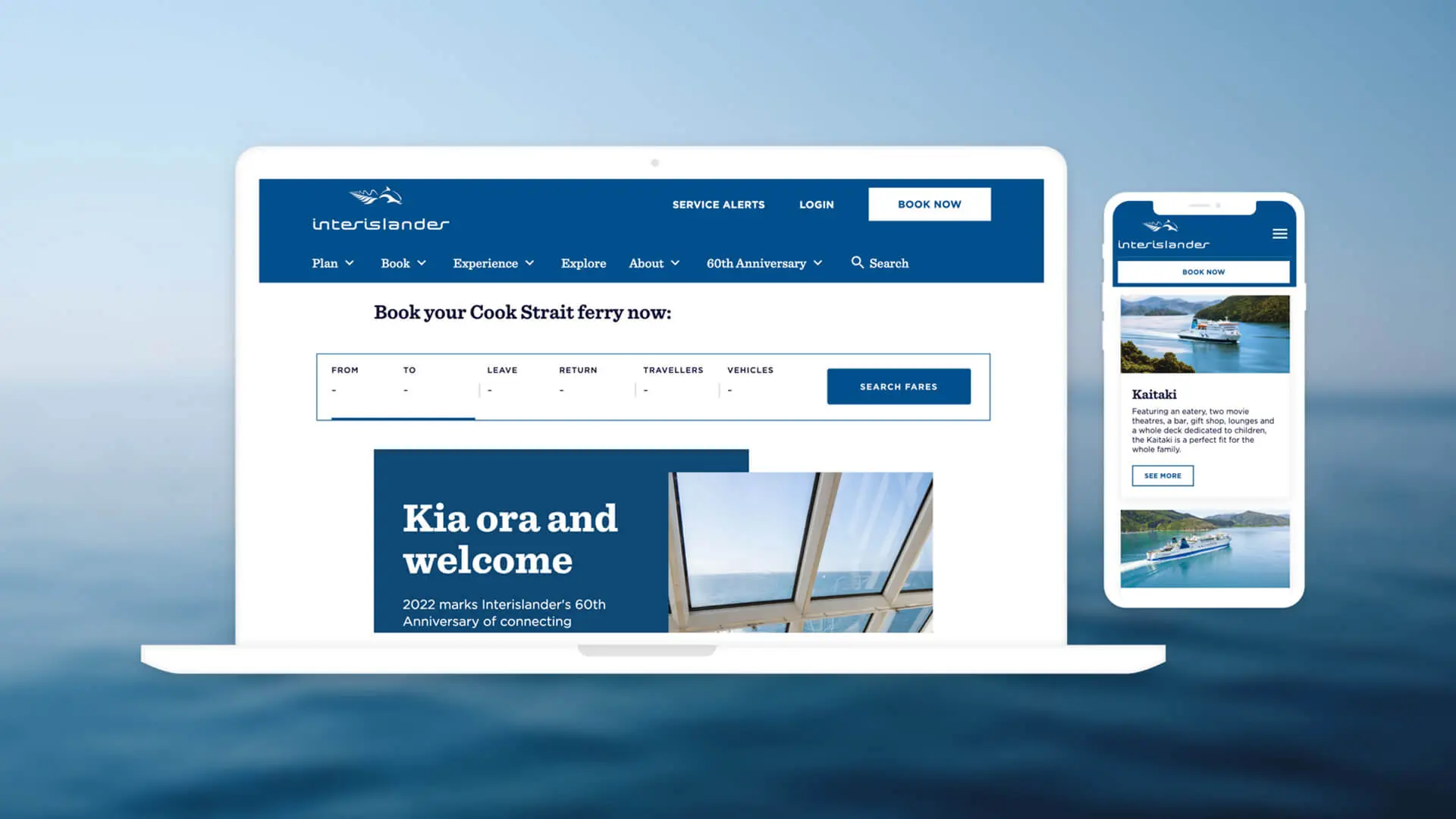 Interislander website