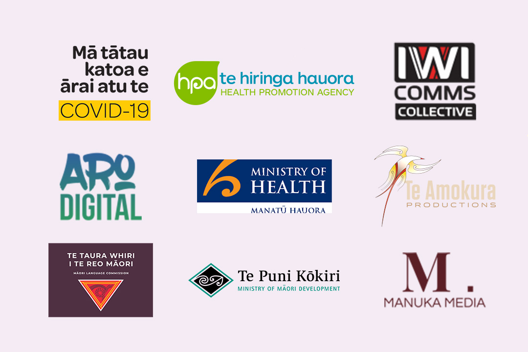 logos of orgs involved with karawhiua