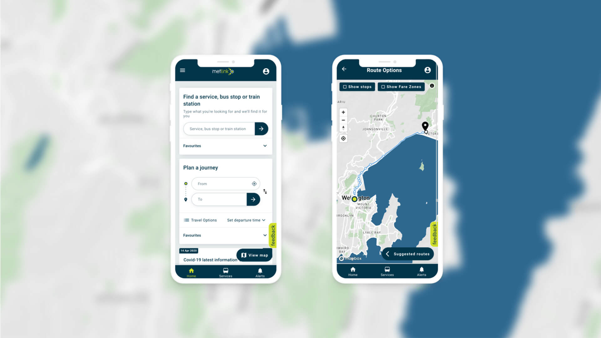 trip planner metlink