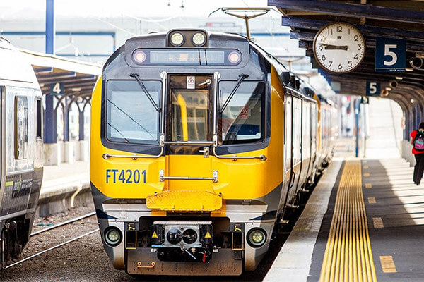 metlink train stock image