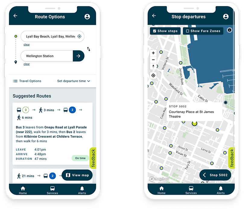 metlink mobile 2 screens v2