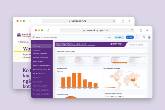 Ministry for Women Website Analytics and Reporting