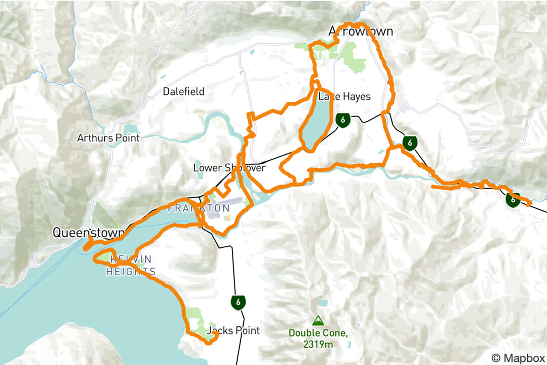 queenstown map