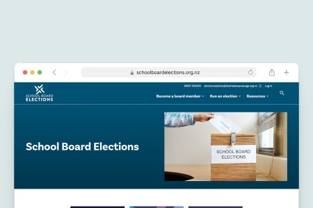 school board elections website homepage 1200x800