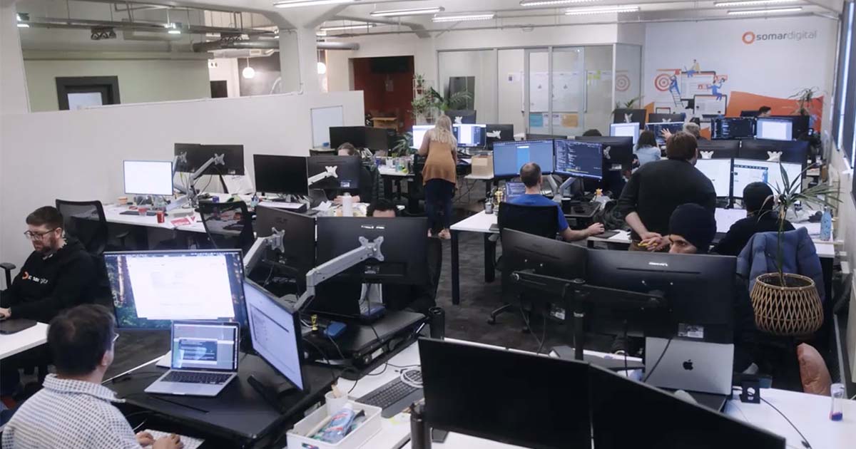 somar digital team at work