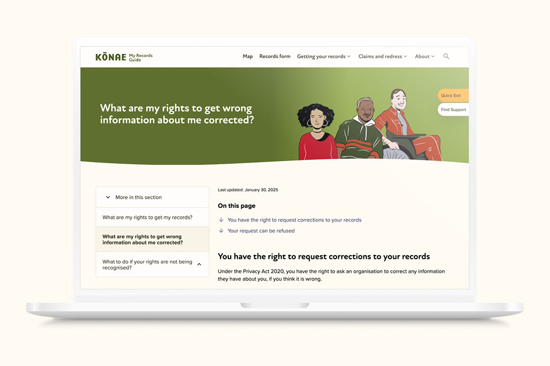 what are my rights konae webpage